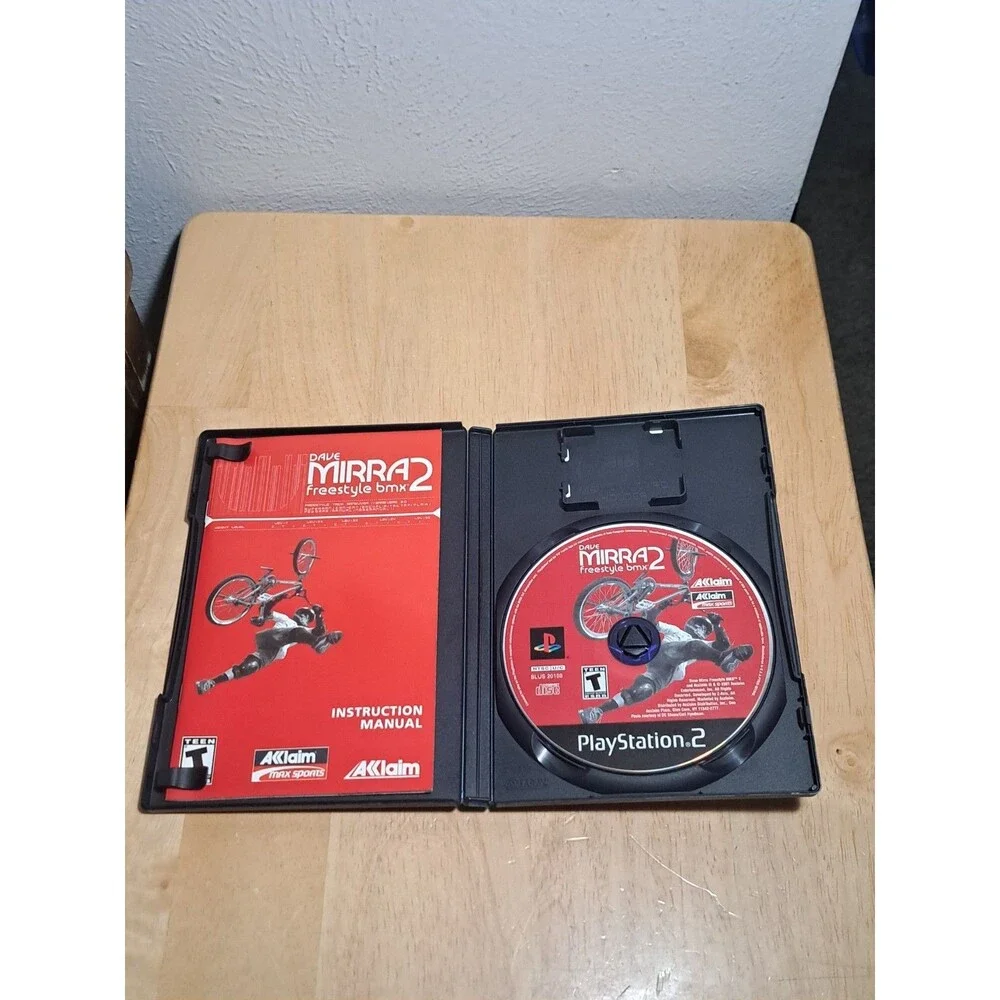 Dave Mirra Freestyle BMX2 - Sony PlayStation 2. UNTESTED